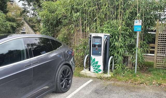 bp pulse Charging Station in Newquay United Kingdom of Great Britain and Northern Ireland