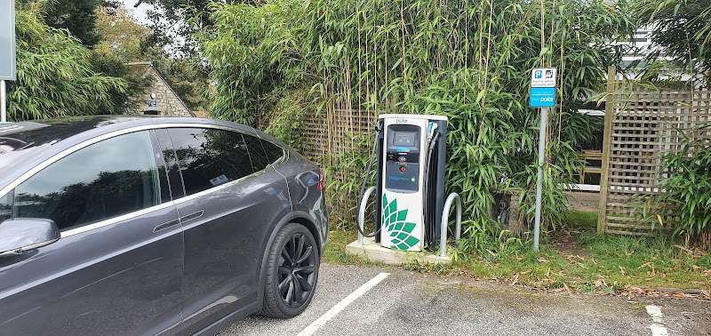 bp pulse Charging Station EV Charging Station at A392 Atlantic Reach Holidays