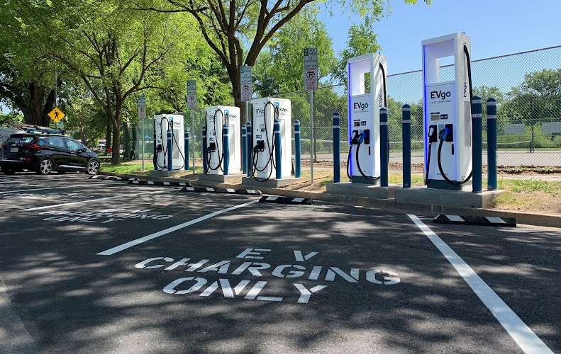 EVgo Charging Station EV Charging Station at 4095 Overland Ave