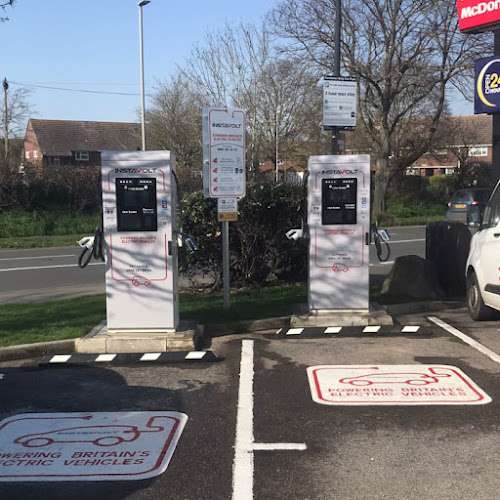 InstaVolt Charging Station EV Charging Station at McDonalds