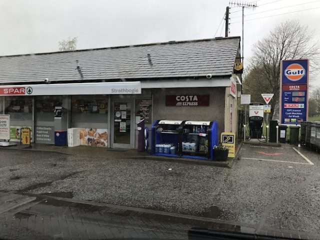 InstaVolt Charging Station in Huntly United Kingdom of Great Britain and Northern Ireland