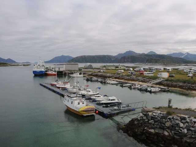 Sommarøy Camping og Marina Charging Station in Sommarøy Norway 9110