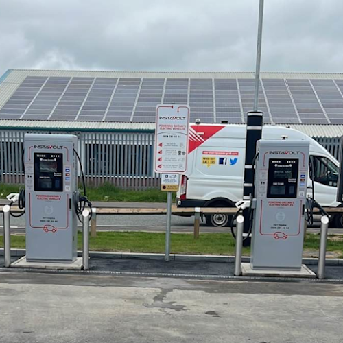 InstaVolt Charging Station EV Charging Station at McDonald's