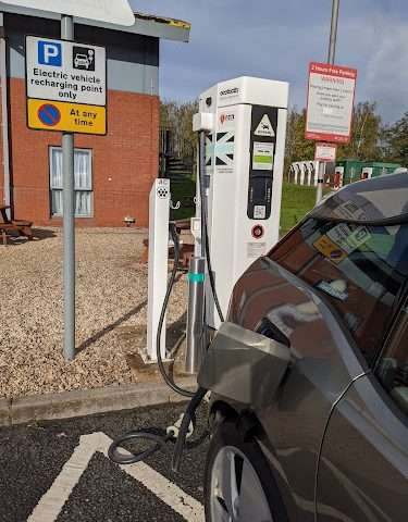 GRIDSERVE Charging Station in Telford United Kingdom of Great Britain and Northern Ireland