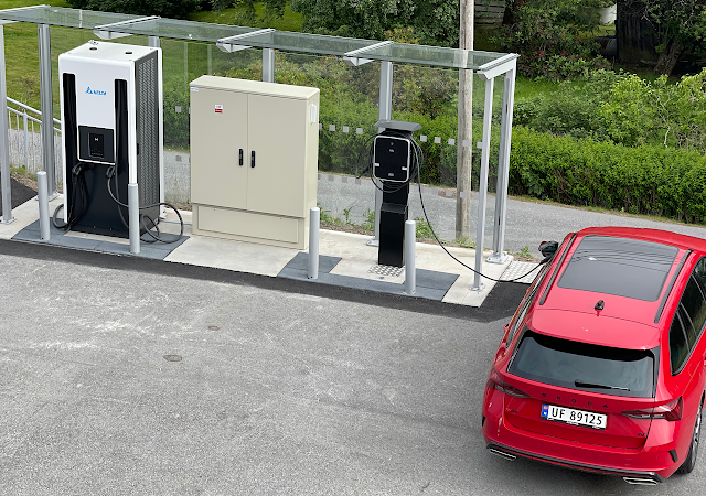 Electric Vehicle Charging Station in Ålesund Norway 6011