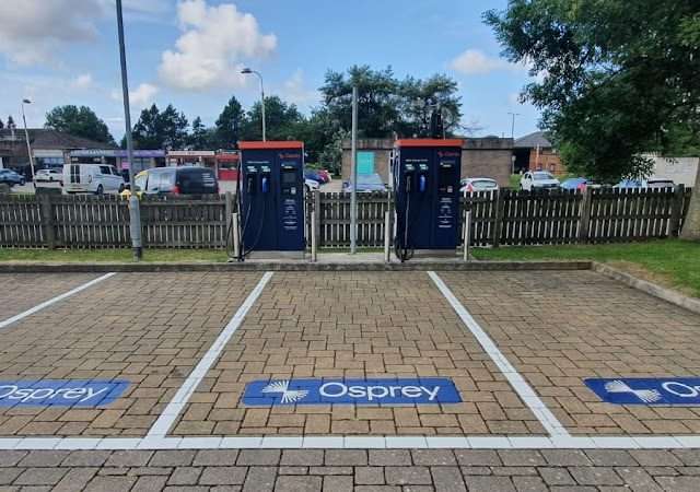 Osprey Charging Station in Bridgend United Kingdom of Great Britain and Northern Ireland