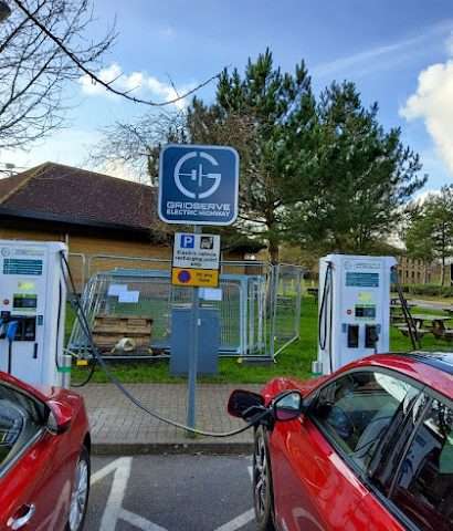 GRIDSERVE Charging Station in Bishop's Stortford United Kingdom of Great Britain and Northern Ireland