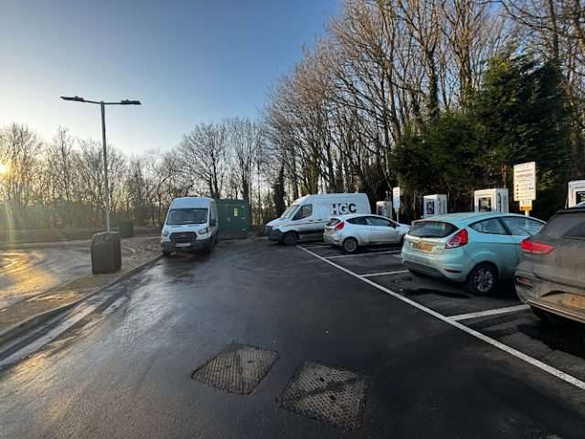 InstaVolt Charging Station in Stone United Kingdom of Great Britain and Northern Ireland