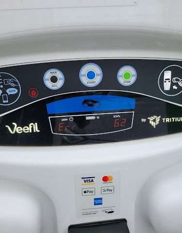 Shell Recharge Charging Station in Oskaloosa Iowa