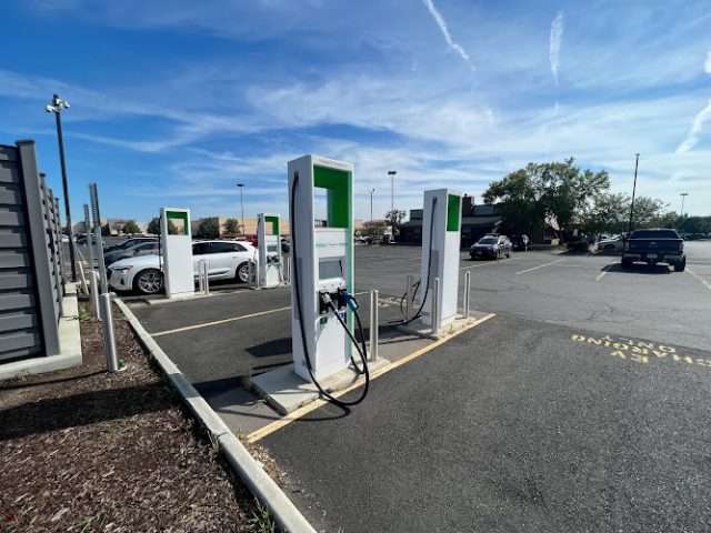 Electrify America Charging Station in Fredericksburg Virginia