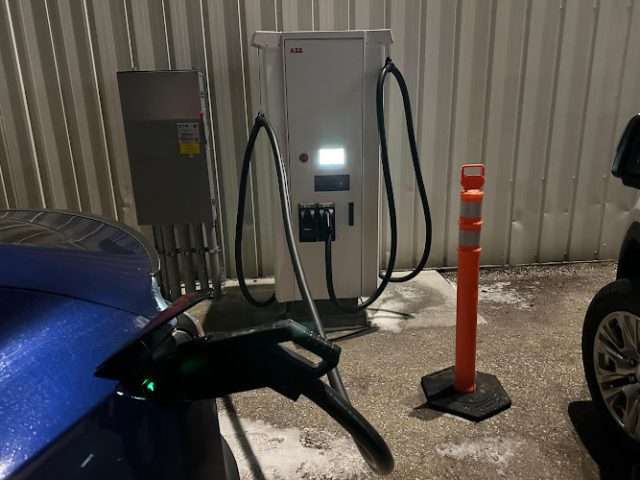 EV Connect Charging Station in Thief River Falls Minnesota