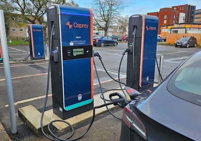 Osprey Charging Station in Hemel Hempstead United Kingdom of Great Britain and Northern Ireland
