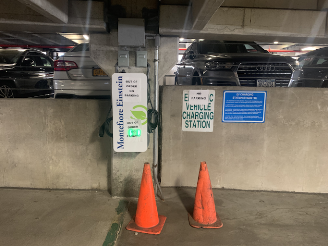 ChargePoint Charging Station in Bronx New York