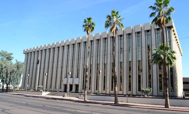 Arizona Department of Education EV Charging Station at 1535 W Jefferson St