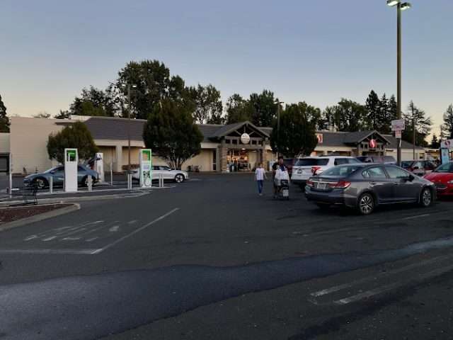 Electrify America Charging Station in Willits California