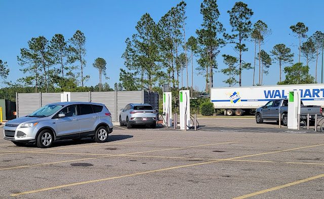 Electrify America Charging Station in Pooler Georgia