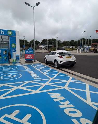 MFG EV power Charging Station in Carmarthen United Kingdom of Great Britain and Northern Ireland
