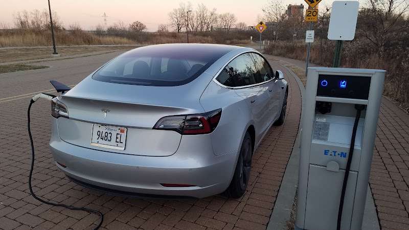Electric Vehicle Charging Station EV Charging Station at 1 Confluence Wy
