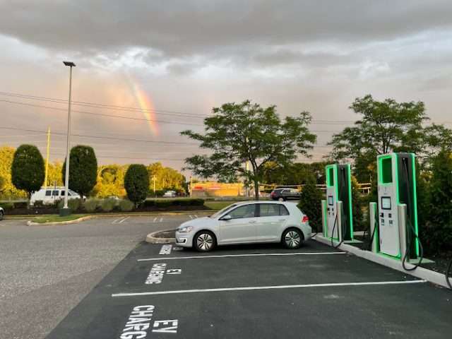 Electrify America Charging Station in Bay Shore New York