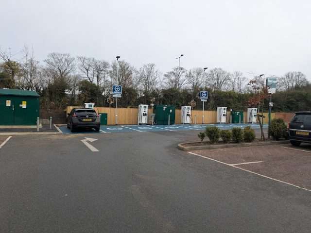 GRIDSERVE Charging Station in Stevenage United Kingdom of Great Britain and Northern Ireland