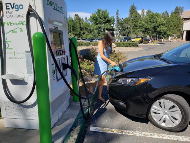 EVgo Charging Station in Pollock Pines California