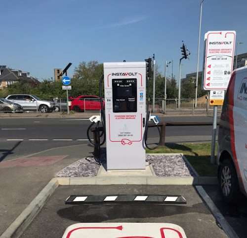 InstaVolt Charging Station in Ashford United Kingdom of Great Britain and Northern Ireland