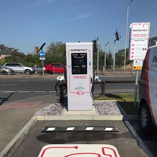 InstaVolt Charging Station EV Charging Station at McDonalds