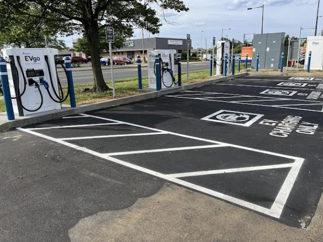 EVgo Charging Station in Philadelphia Pennsylvania