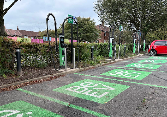 Be.EV Charging Station in Rochdale United Kingdom of Great Britain and Northern Ireland