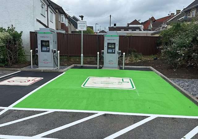 InstaVolt Charging Station in Bristol United Kingdom of Great Britain and Northern Ireland