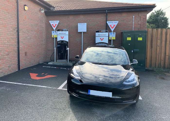 InstaVolt Charging Station EV Charging Station at A32 Services