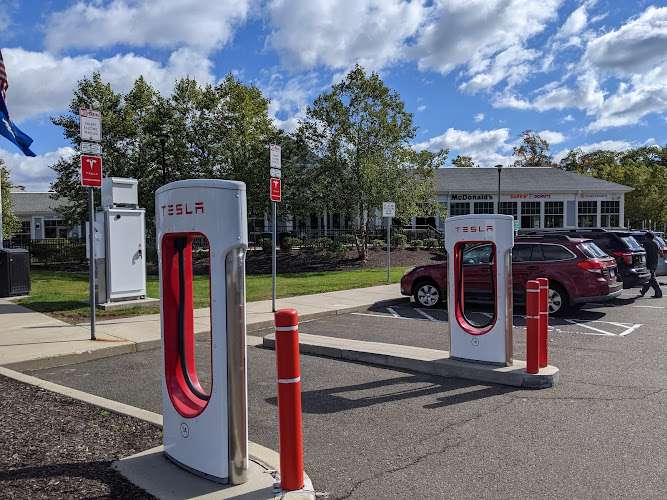 Tesla Supercharger EV Charging Station at I-95 S