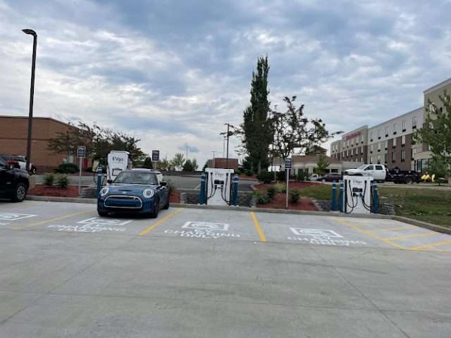 EVgo Charging Station in Coraopolis Pennsylvania