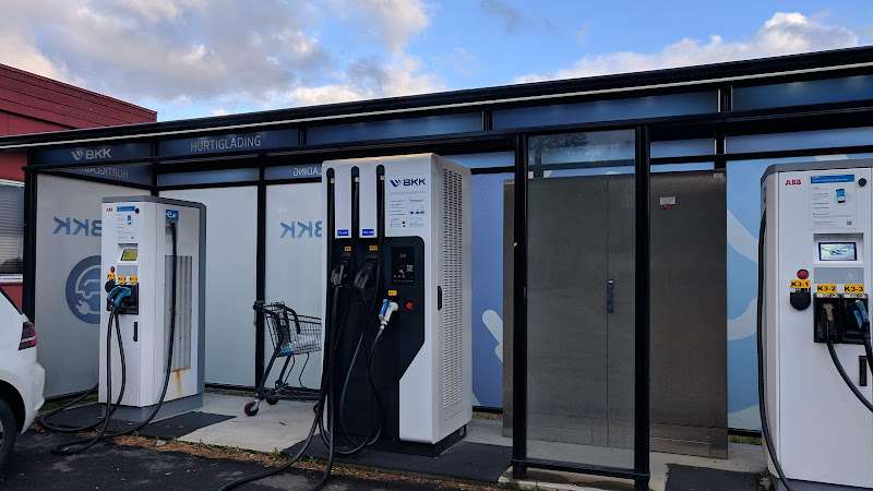 BKK Charging Station EV Charging Station at Radhuset 5914