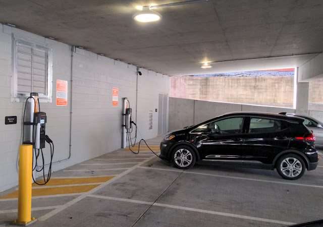 ChargePoint Charging Station in Pottsville Pennsylvania