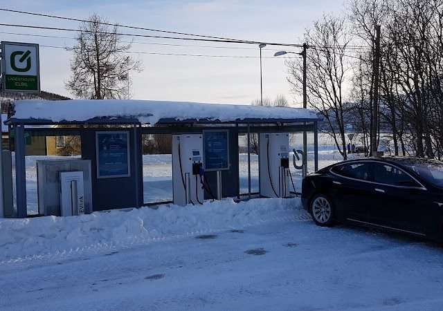 Mer Charging Station in Laksvatn Norway 9042