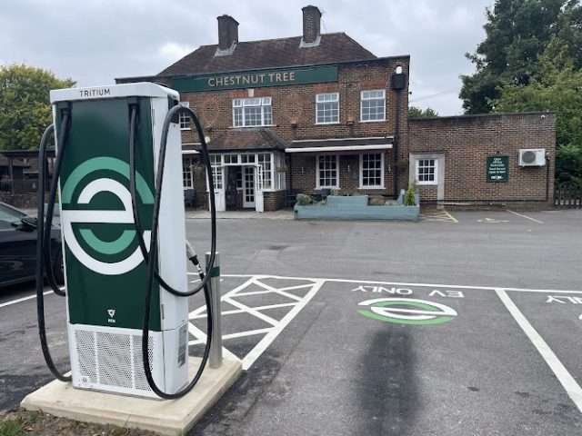 evyve Charging Station in Andover United Kingdom of Great Britain and Northern Ireland