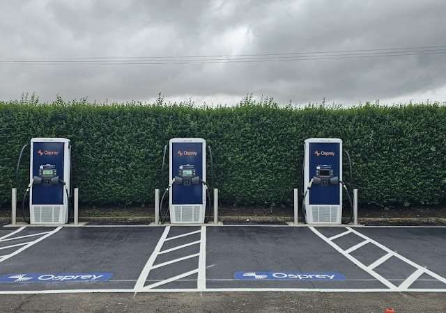 Osprey Charging Station in Brigg United Kingdom of Great Britain and Northern Ireland