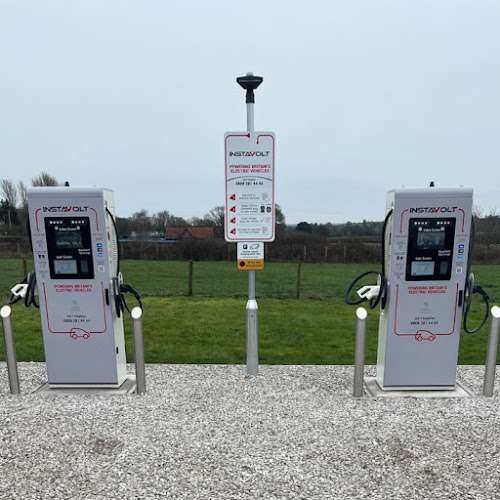 InstaVolt Charging Station EV Charging Station at Battlefield 1403 Farm Shop