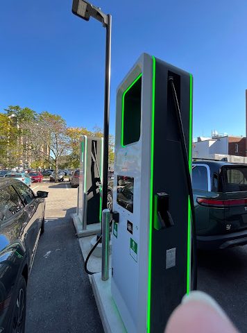 Electrify America Charging Station in Arlington Massachusetts