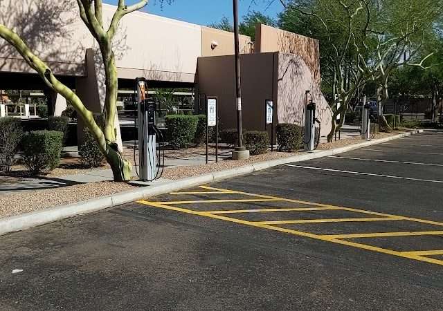 ChargePoint Charging Station in Scottsdale Arizona