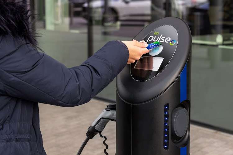 bp pulse Charging Station EV Charging Station at Council Car Park