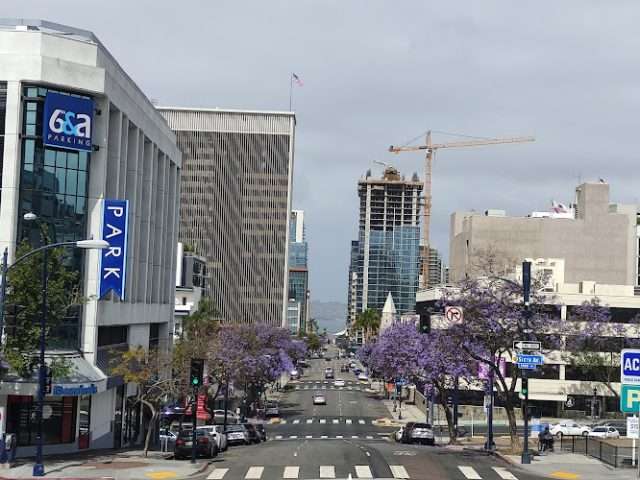6th and A Parking Garage in San Diego California
