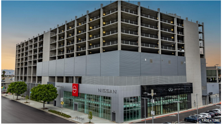 Nissan of Downtown LA EV Charging Station at 635 W Washington Blvd