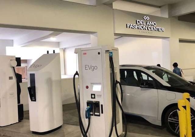 EVgo Charging Station in Torrance California
