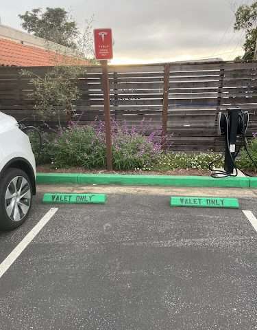 Tesla Destination Charger in Santa Cruz California