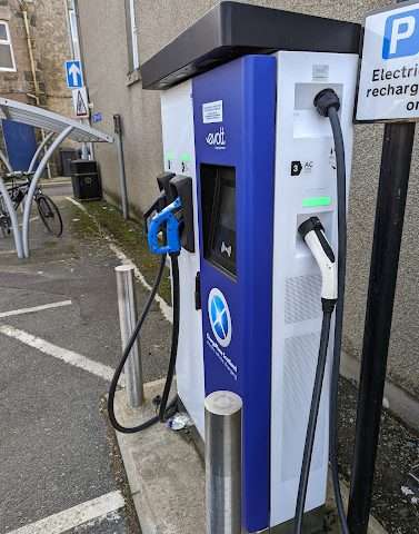 ChargePlace Scotland Charging Station in Inverurie United Kingdom of Great Britain and Northern Ireland