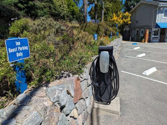Tesla Destination Charger in Inverness California