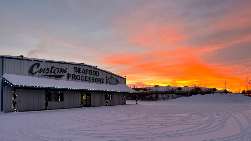 Custom Seafoods EV Charging Station at 35722 Kenai Spur Hwy