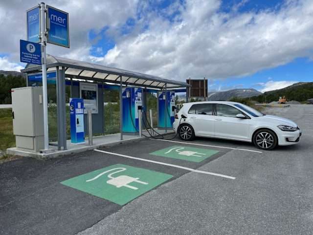 Mer Charging Station in Grotli Norway 2695